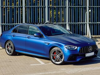 2021 Mercedes-Benz E-Класс AMG 63 AMG S V (W213) Рестайлинг, синий, 9000000 рублей, вид 4