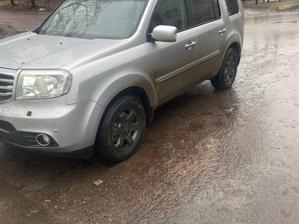 2013 Honda Pilot II Рестайлинг, серый, 1850000 рублей - вид 5