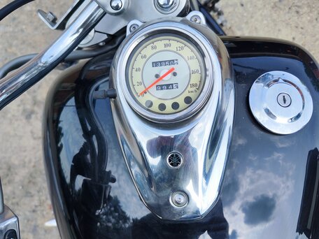 2002 Yamaha XVS650 Drag Star, чёрный, 449999 рублей, вид 4