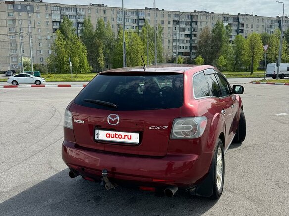 2008 Mazda CX-7 I, красный, 620000 рублей - вид 2