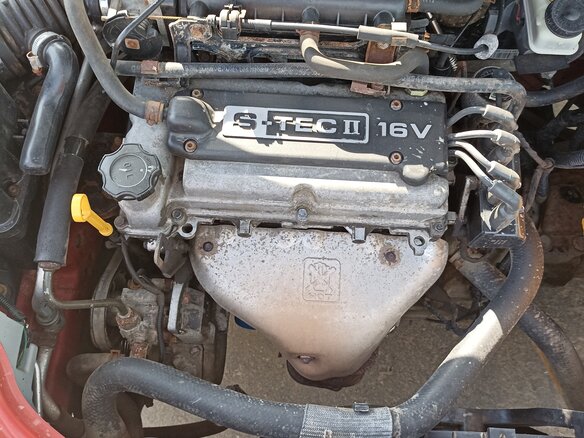 2008 Chevrolet Aveo I Рестайлинг, красный, 300000 рублей - вид 6