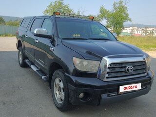 2007 Toyota Tundra CrewMax II, чёрный, 2500000 рублей, вид 3