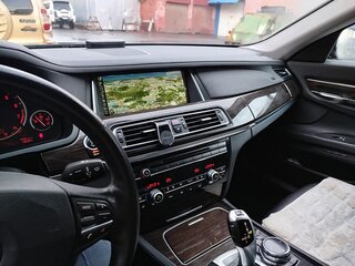 2013 BMW 7 серии Long 750Li xDrive V (F01/F02/F04) Рестайлинг, чёрный, 2270000 рублей, вид 4
