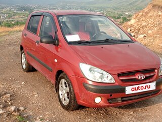 2007 Hyundai Getz I Рестайлинг, красный, 330000 рублей, вид 2