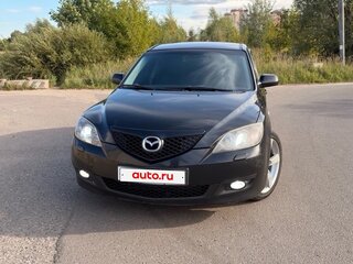 2008 Mazda 3 I (BK) Рестайлинг, чёрный, 615000 рублей, вид 1