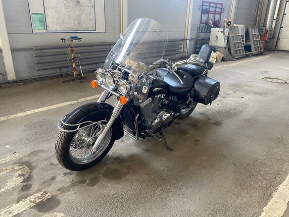 2009 Honda Shadow 750, чёрный, 720000 рублей - вид 13