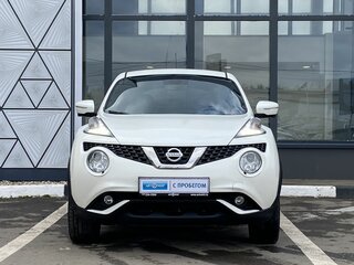 2018 Nissan Juke I Рестайлинг, белый, 1219000 рублей, вид 2