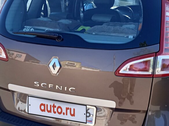2010 Renault Scenic III, коричневый, 1150000 рублей - вид 6