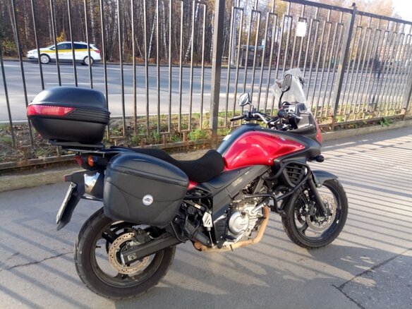 2014 Suzuki V-Strom DL 650, красный - вид 4