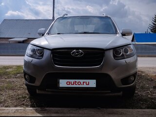 2011 Hyundai Santa Fe II Рестайлинг, серебристый, 1650000 рублей, вид 2