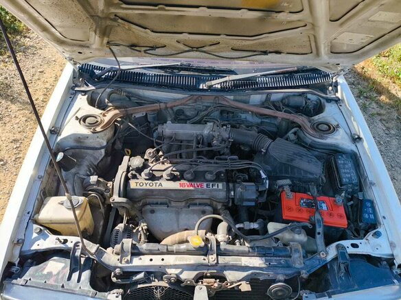 1990 Toyota Sprinter VI (E90), белый, 270000 рублей - вид 9
