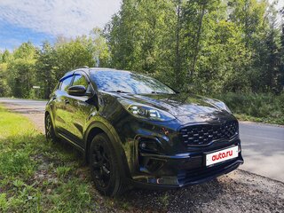 2021 Kia Sportage IV Рестайлинг, чёрный, 2880000 рублей, вид 2