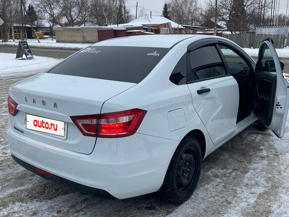 2021 Lada (ВАЗ) Vesta CNG I, белый, 890000 рублей - вид 3