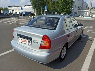 2009 Hyundai Accent ТагАЗ II, серый, 1500000 рублей, вид 4
