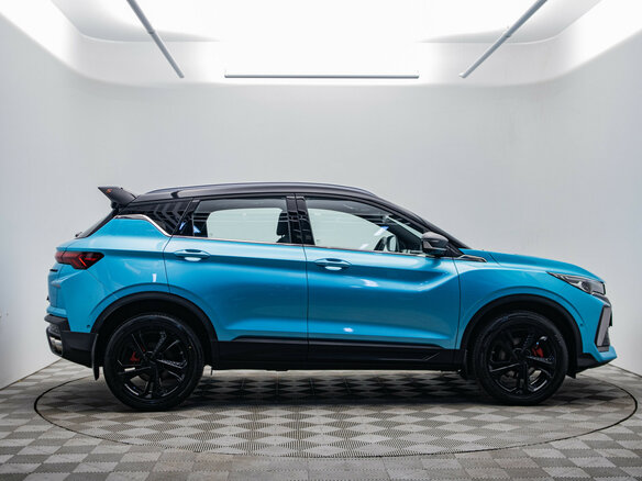 2024 Geely Coolray I Рестайлинг, голубой - вид 3