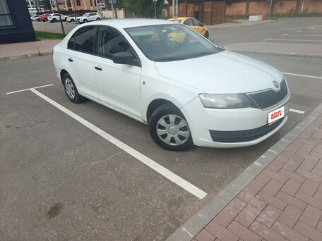 2015 Skoda Rapid I, белый, 610000 рублей, вид 1