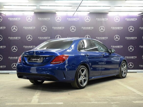 2016 Mercedes-Benz C-Класс 180 IV (W205), синий - вид 1