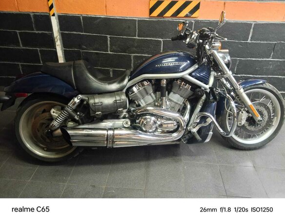 2008 Harley-Davidson V-Rod, синий - вид 16