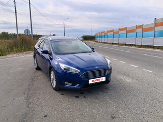 2017 Ford Focus III Рестайлинг, синий, 1220000 рублей, вид 3