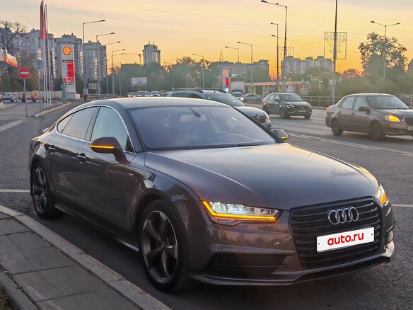 2013 Audi A7 S-tronic I (4G), серый, 2450000 рублей - вид 2