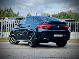 2018 Mercedes-Benz GLE Coupe 350 d I (C292), синий, 4099000 рублей, вид 5