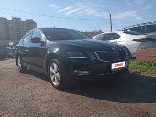 2019 Skoda Octavia III (A7) Рестайлинг, чёрный, 1677130 рублей, вид 2