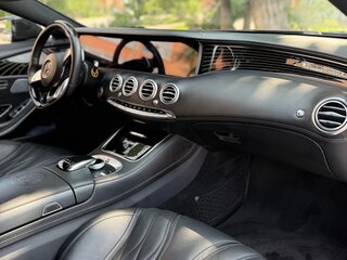 2014 Mercedes-Benz S-Класс AMG 63 AMG III (W222, C217), чёрный, 7100000 рублей, вид 4