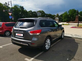 2015 Nissan Pathfinder IV, синий, 1490000 рублей, вид 3