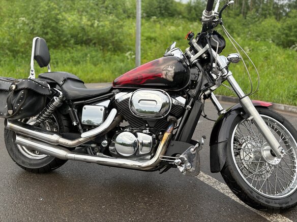 2002 Honda VT 750, чёрный, 444000 рублей - вид 12