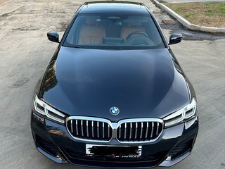 2022 BMW 5 серии 520i VII (G30/G31/G38) Рестайлинг, синий, 5600000 рублей, вид 3