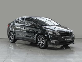 2015 Kia Rio III Рестайлинг, чёрный, 1250000 рублей, вид 1