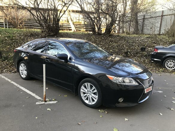 2013 Lexus ES 250 VI, чёрный