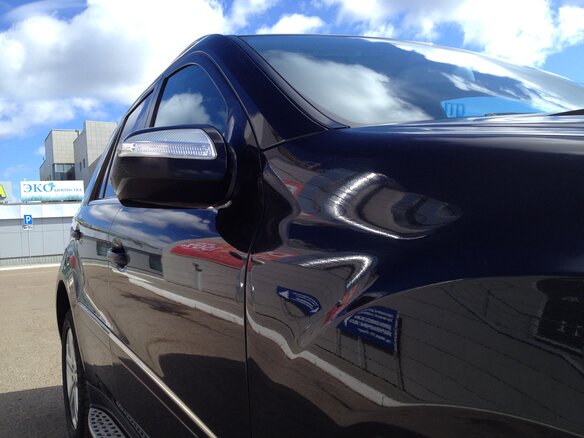 2010 Mercedes-Benz M-Класс 350 II (W164) Рестайлинг, чёрный - вид 6