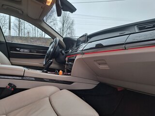 2008 BMW 7 серии 730d V (F01/F02/F04), синий, 1850000 рублей, вид 5