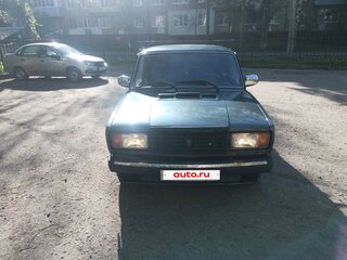 2010 Lada (ВАЗ) 2107, зелёный, 128000 рублей, вид 2