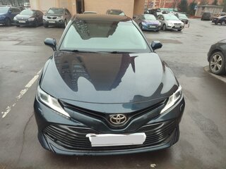 2018 Toyota Camry VIII (XV70), синий, 2222000 рублей, вид 5