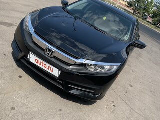 2016 Honda Civic X, чёрный, 1570000 рублей, вид 1