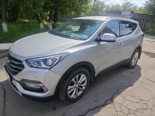 2016 Hyundai Santa Fe III Рестайлинг, серебристый, 2050000 рублей, вид 1