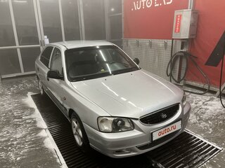 2005 Hyundai Accent ТагАЗ II, серебристый, 315000 рублей, вид 4