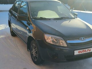 2018 Lada (ВАЗ) Granta I Рестайлинг, чёрный, 620000 рублей, вид 3