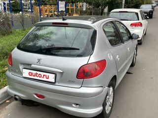 2006 Peugeot 206, серебристый, 160000 рублей, вид 4