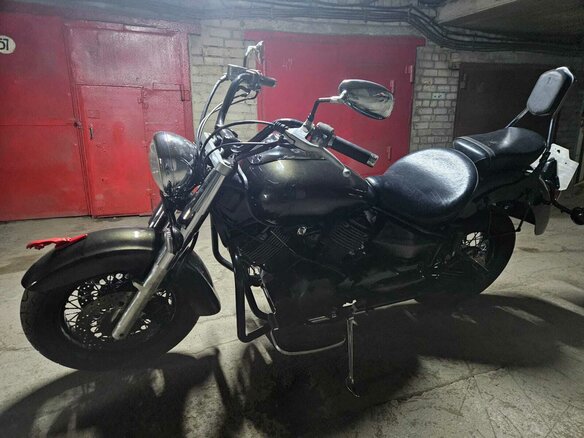 2005 Yamaha XVS1100, чёрный, 445000 рублей - вид 4