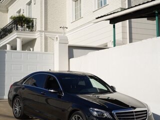2019 Mercedes-Benz S-Класс 350 d Long VI (W222, C217) Рестайлинг, чёрный, 4950000 рублей, вид 3