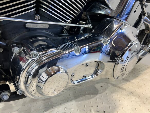 2000 Harley-Davidson Springer Softail, чёрный - вид 31