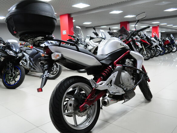 2007 Kawasaki ER-6F (Ninja 650R), серый - вид 7