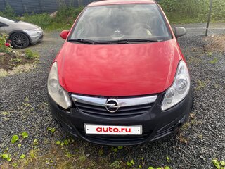 2007 Opel Corsa D, красный, 250000 рублей, вид 1