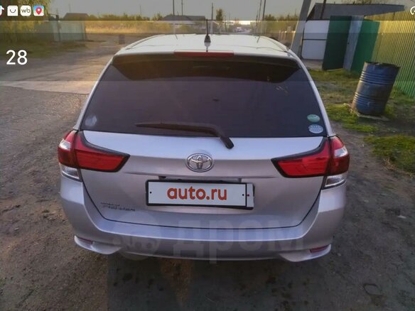 2017 Toyota Corolla Fielder XI (E160, E170) Рестайлинг 2, серый, 1380000 рублей - вид 5