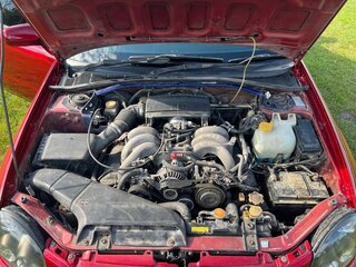 2000 Subaru Impreza II, красный, 780000 рублей, вид 4