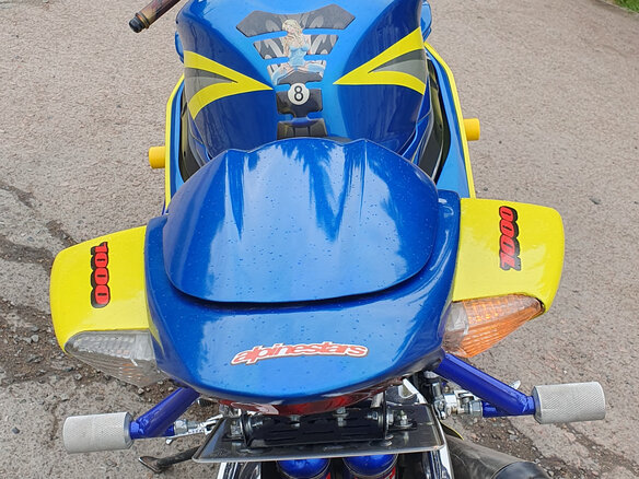 2005 Suzuki GSX-R 1000, синий, 650000 рублей - вид 6