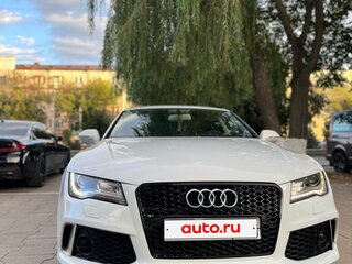 2013 Audi A7 I (4G), белый, 1990000 рублей, вид 4